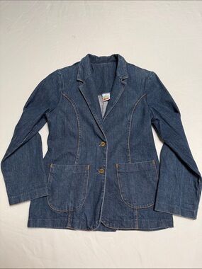 Wrangler Vintage Denim Blazer Jacket
